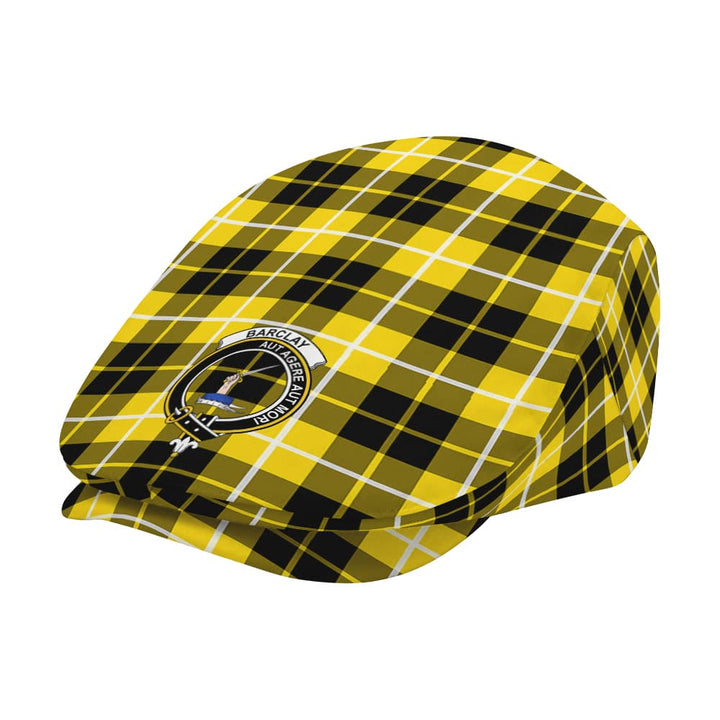 Scottish Barclay Clan Crest Tartan Flat Cap Tartan Plaid 2