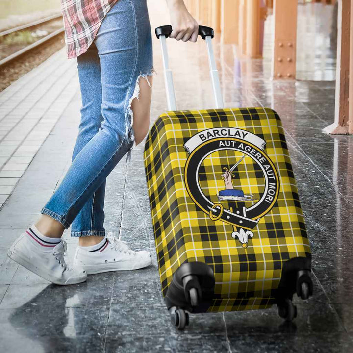 Scottish Barclay Clan Crest Tartan Luggage Cover Tartan Plaid 3