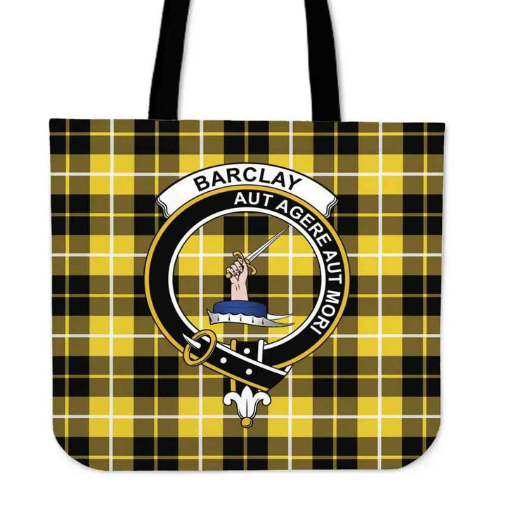 Scottish Barclay Dress Modern Clan Crest Tartan Tote Bag Tartan Plaid