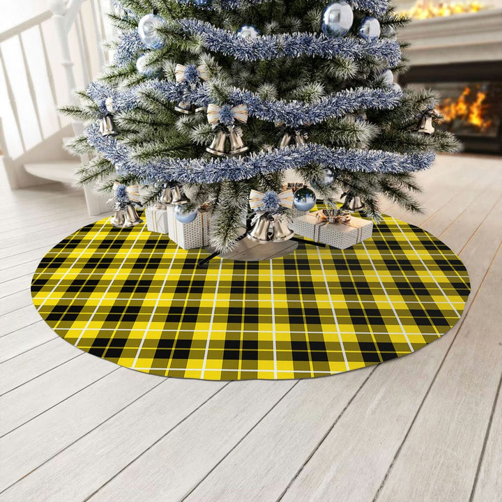 Scottish Barclay Dress Modern Clan Tartan Christmas Tree Skirt No Tassels 3 Tartan Plaid