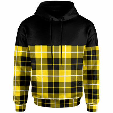 Scottish Barclay Dress Modern Clan Tartan Hoodie - Horizontal Style Front Side Tartan Plaid