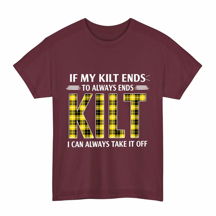 Scottish Barclay Dress Modern Clan Tartan Kilt Pride T-Shirt Tartan Plaid Maroon Color