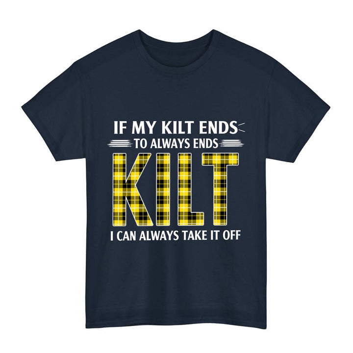 Scottish Barclay Dress Modern Clan Tartan Kilt Pride T-Shirt Tartan Plaid Navy Color