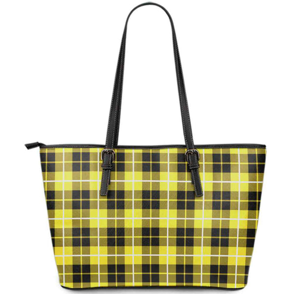 Scottish Barclay Dress Modern Clan Tartan Leather Tote Tartan Plaid