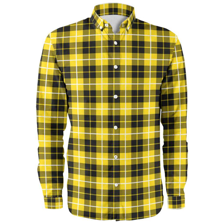 Scottish Barclay Dress Modern Clan Tartan Long Sleeve Shirt Front Side Tartan Plaid