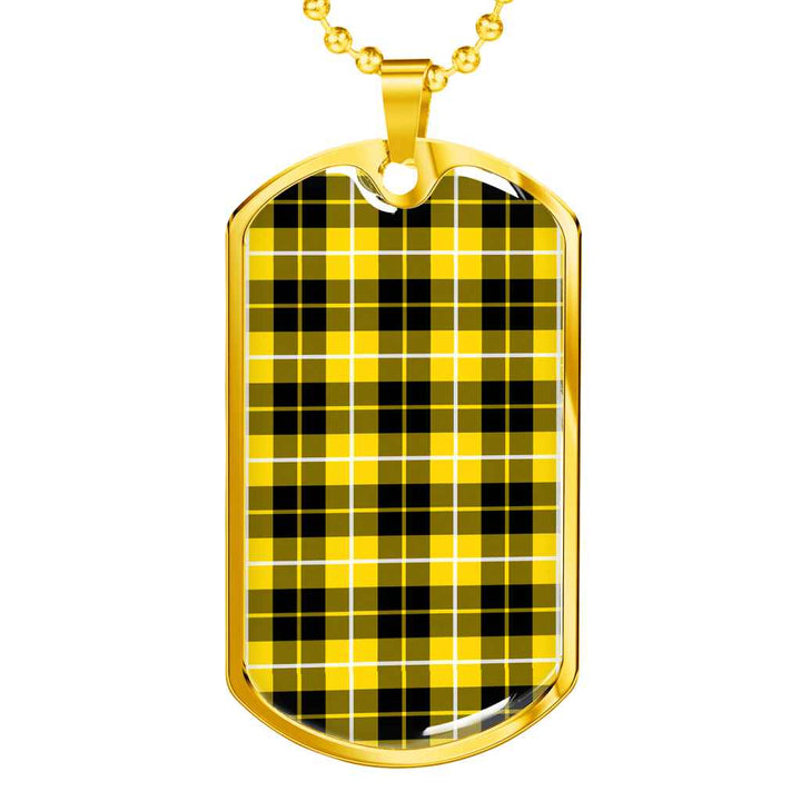 Scottish Barclay Dress Modern Clan Tartan Military Dog Tag Necklace Tartan Plaid 2