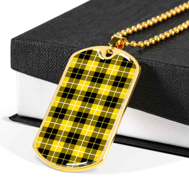 Scottish Barclay Dress Modern Clan Tartan Military Dog Tag Necklace Tartan Plaid 6