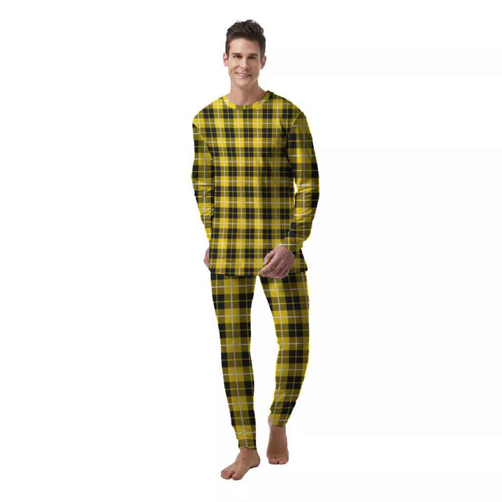 Scottish Barclay Dress Modern Clan Tartan Pajama Set  Men Front Side Tartan Plaid
