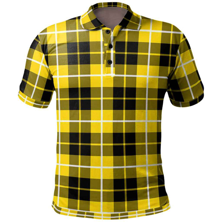 Scottish Barclay Dress Modern Clan Tartan Polo Shirt Front Side Tartan Plaid