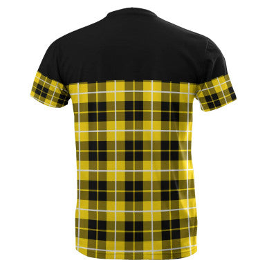 Scottish Barclay Dress Modern Clan Tartan T-Shirt Horizontal Style Back Side Tartan Plaid