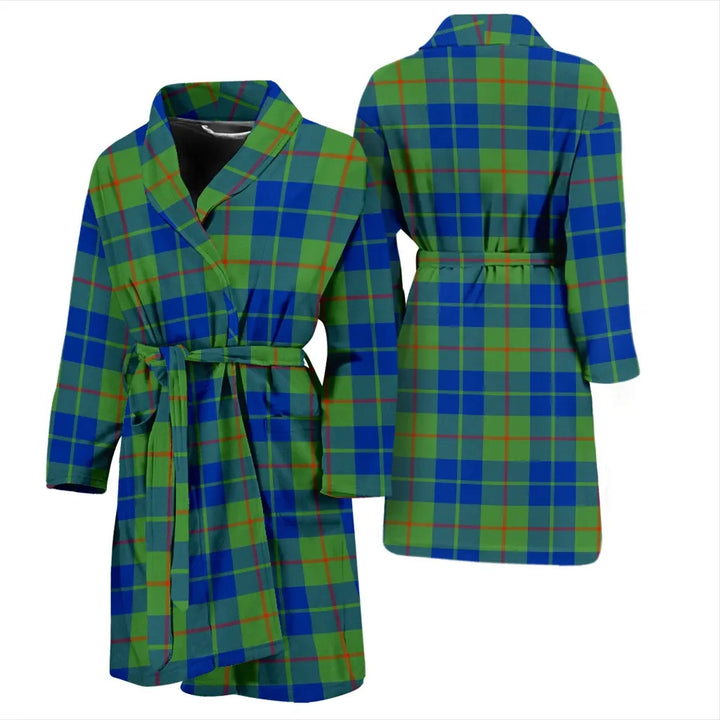 Scottish Barclay Hunting Ancient Clan Tartan Bathrobe 3