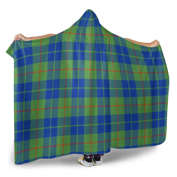 Scottish Barclay Hunting Ancient Clan Tartan Hooded Blanket Tartan Plaid 2