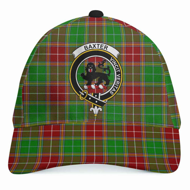 Scottish Baxter Clan Crest Tartan Cap Tartan Plaid 1