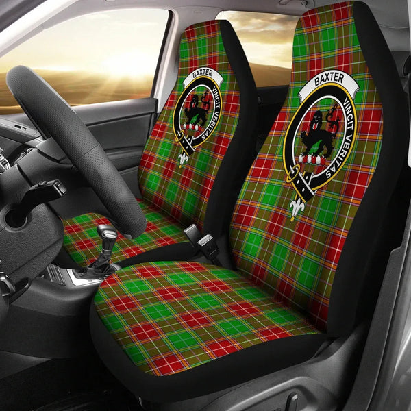 Scottish Baxter Clan Crest Tartan Car Seat Covers 2