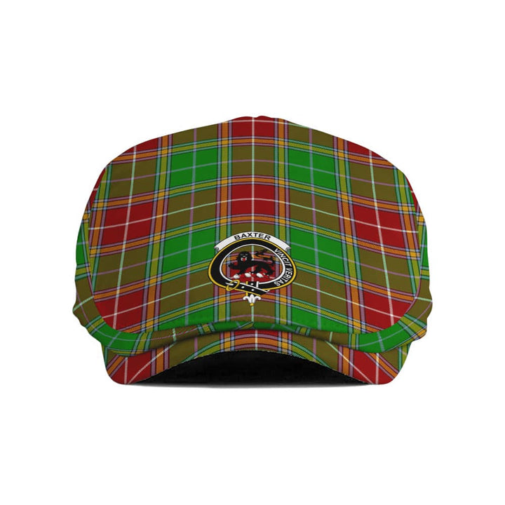 Scottish Baxter Clan Crest Tartan Flat Cap Tartan Plaid 1