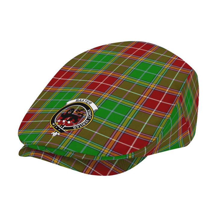 Scottish Baxter Clan Crest Tartan Flat Cap Tartan Plaid 2