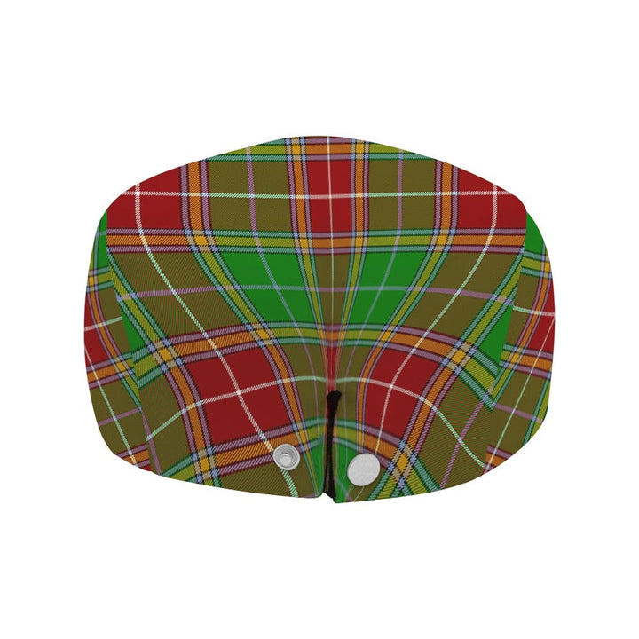 Scottish Baxter Clan Crest Tartan Flat Cap Tartan Plaid 4