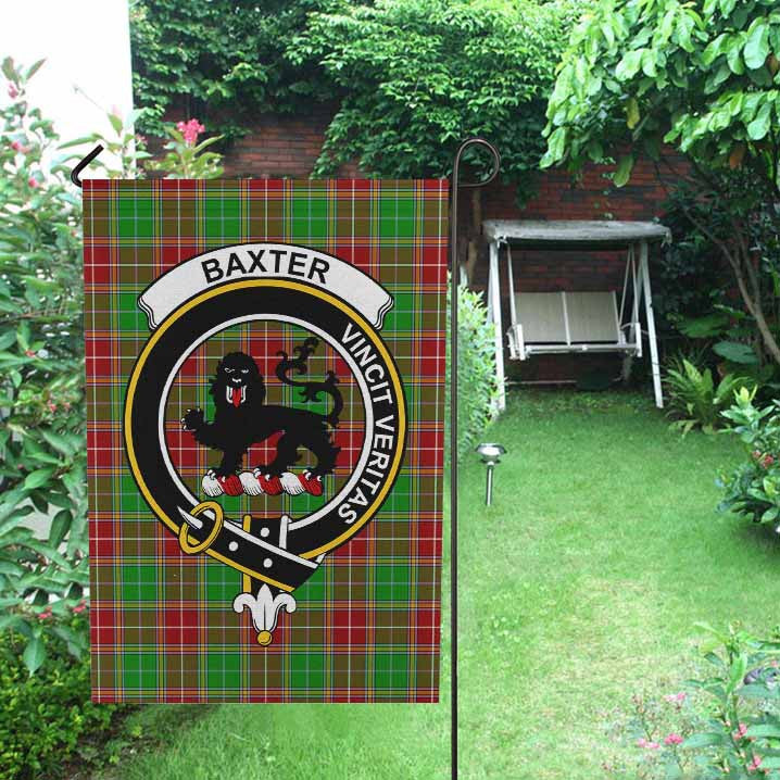 Scottish Baxter Clan Crest Tartan Garden Flag Tartan Plaid 2