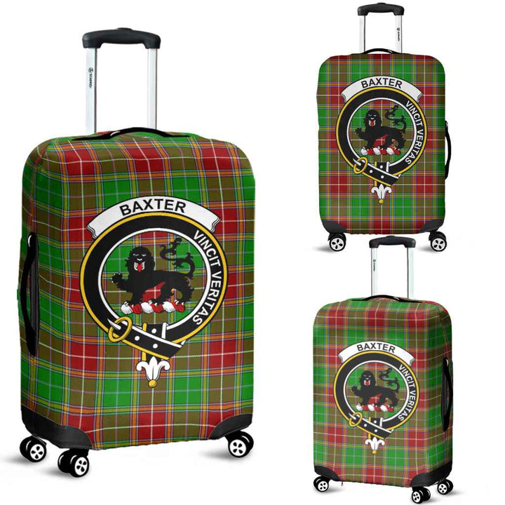 Scottish Baxter Clan Crest Tartan Luggage Cover Tartan Plaid 1