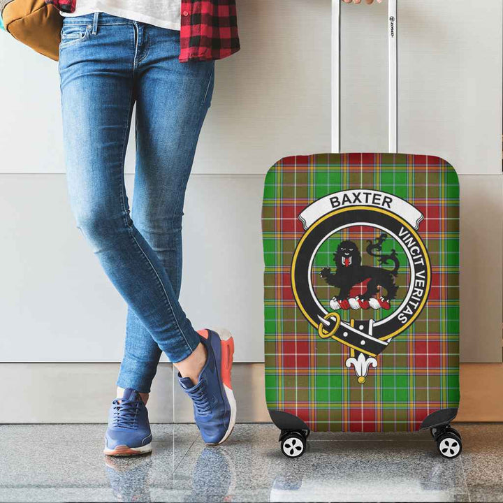 Scottish Baxter Clan Crest Tartan Luggage Cover Tartan Plaid 2