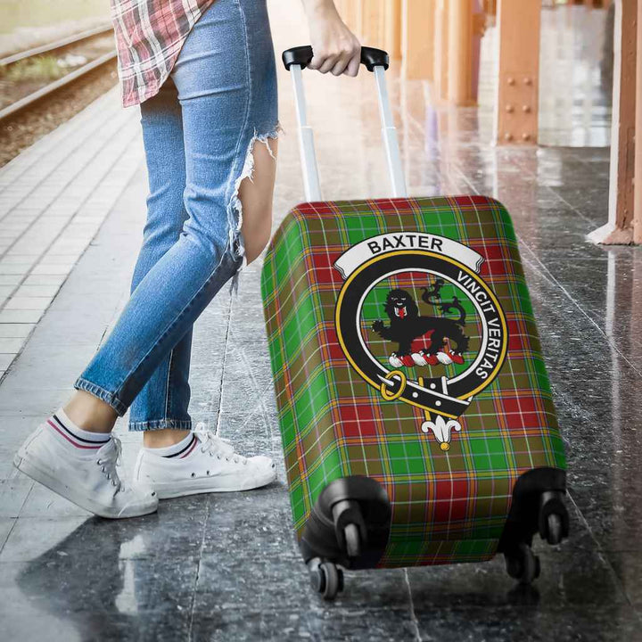Scottish Baxter Clan Crest Tartan Luggage Cover Tartan Plaid 3