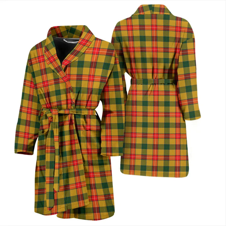 Scottish Baxter Clan Tartan Bathrobe 3