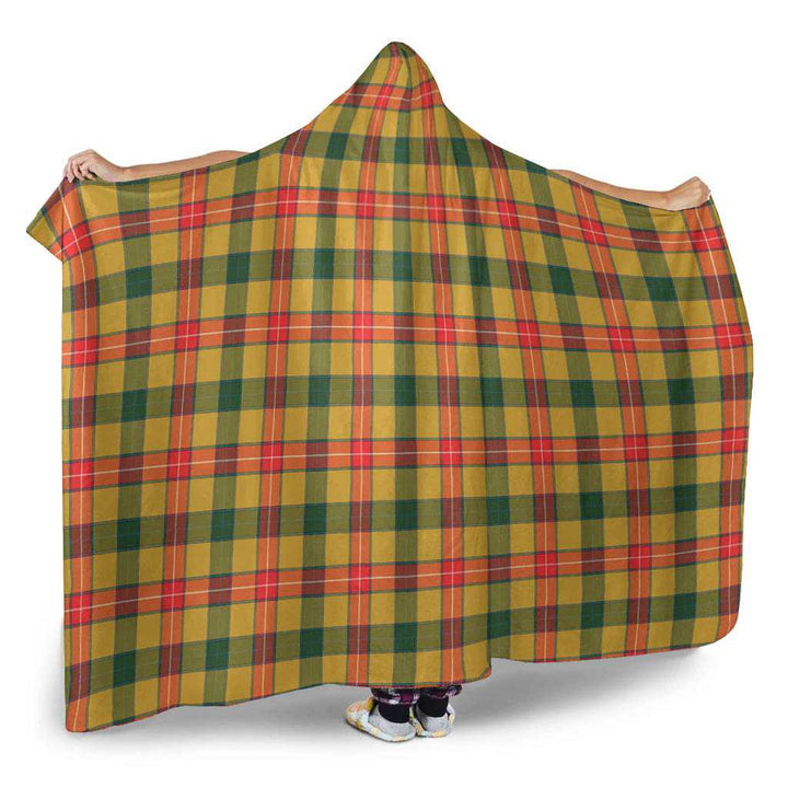Scottish Baxter Clan Tartan Hooded Blanket Tartan Plaid 2
