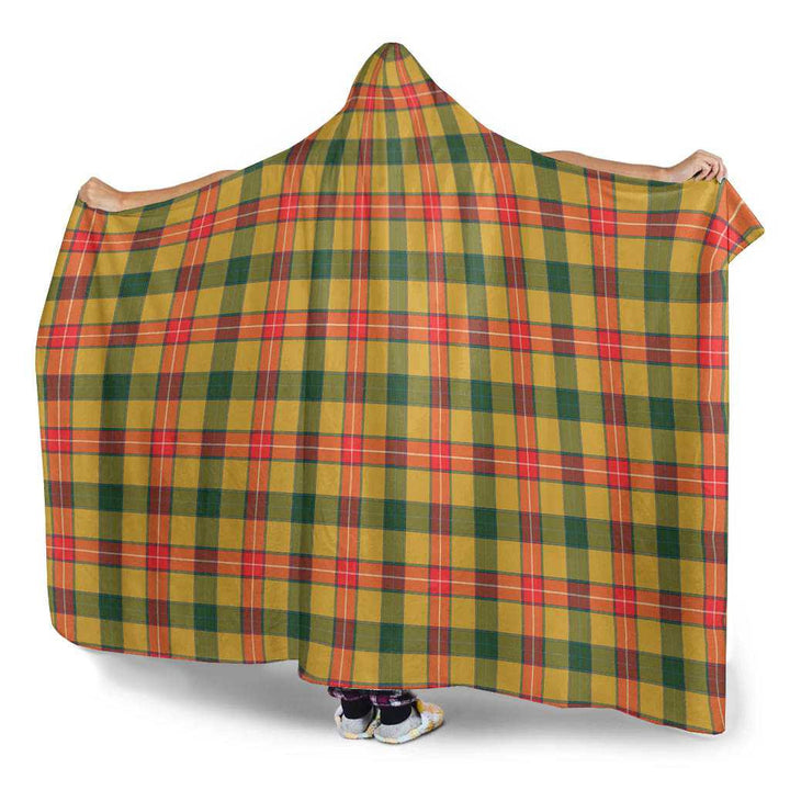 Scottish Baxter Clan Tartan Hooded Blanket Tartan Plaid 3