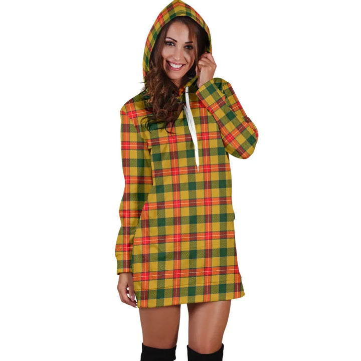 Scottish Baxter Clan Tartan Hoodie Dress