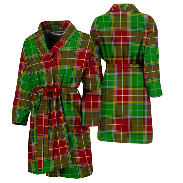 Scottish Baxter Modern Clan Tartan Bathrobe 3