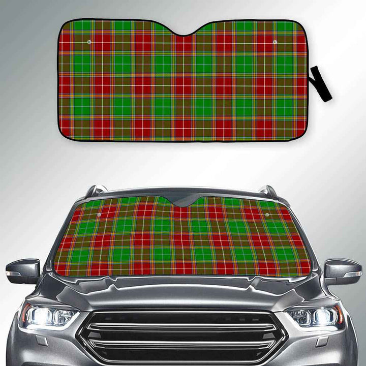 Scottish Baxter Modern Clan Tartan Car Windshield Sun Shade Tartan Plaid 2