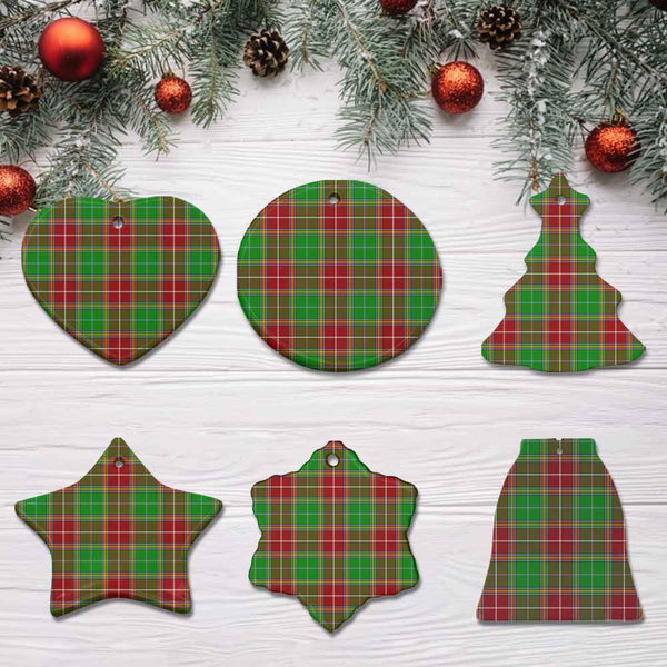 Scottish Baxter Modern Clan Tartan Ceramic Ornament All Tartan Plaid