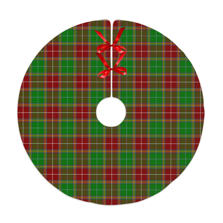 Scottish Baxter Modern Clan Tartan Christmas Tree Skirt No Tassels 1 Tartan Plaid