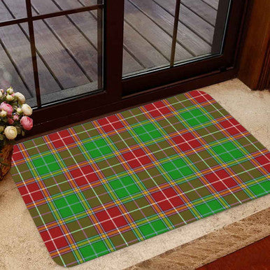 Scottish Baxter Modern Clan Tartan Door Mat Tartan Plaid 1