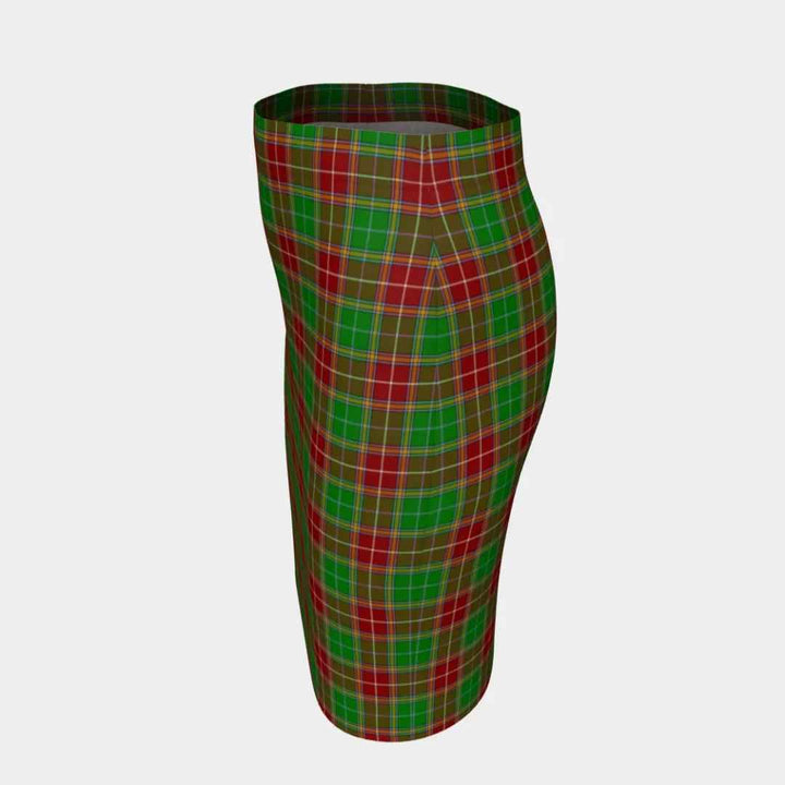 Scottish Baxter Modern Clan Tartan Fitted Skirt Tartan Plaid 2