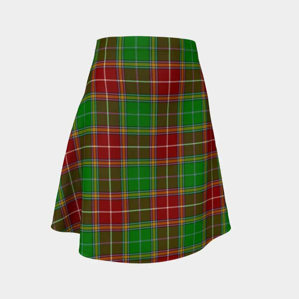 Scottish Baxter Modern Clan Tartan Flare Skirt Tartan Plaid 1