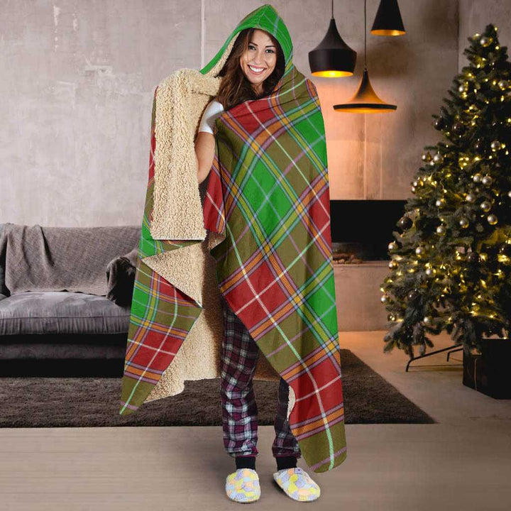 Scottish Baxter Modern Clan Tartan Hooded Blanket Tartan Plaid 6