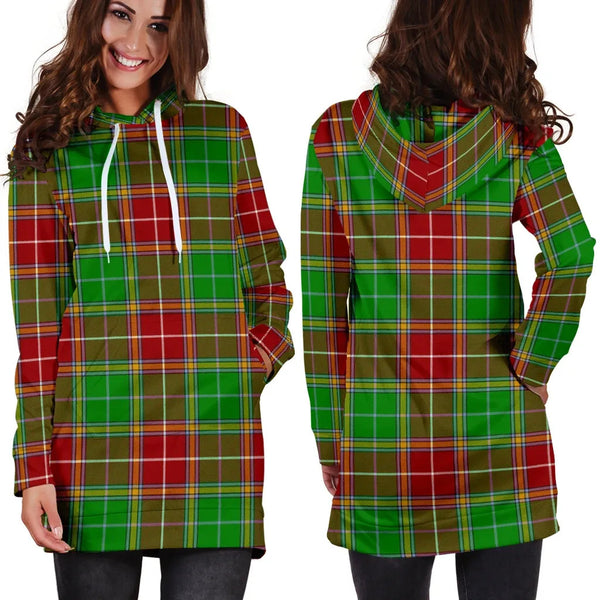 Scottish Baxter Modern Clan Tartan Hoodie Dress