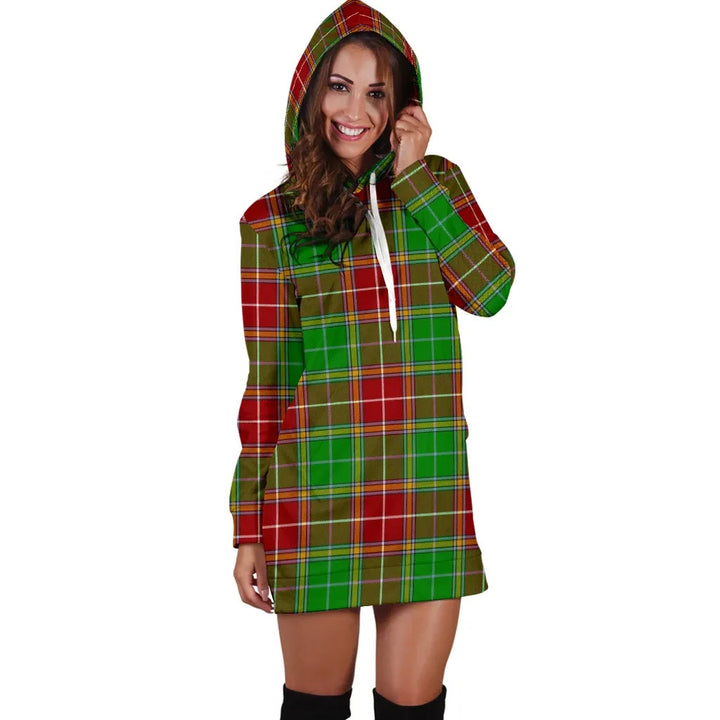 Scottish Baxter Modern Clan Tartan Hoodie Dress
