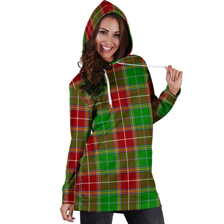 Scottish Baxter Modern Clan Tartan Hoodie Dress