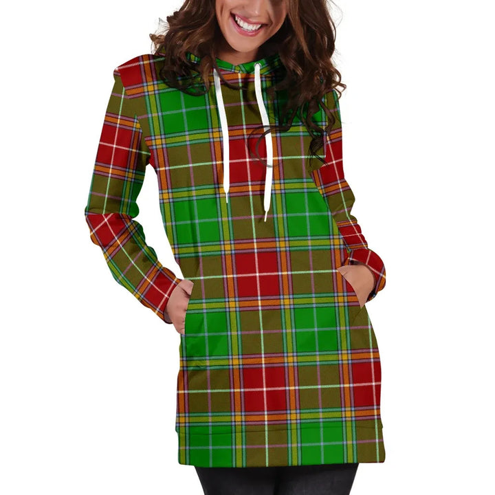 Scottish Baxter Modern Clan Tartan Hoodie Dress