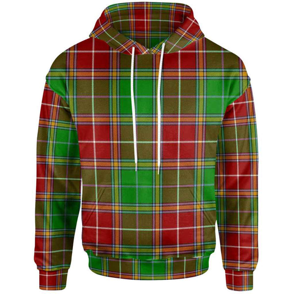Scottish Baxter Modern Clan Tartan Hoodie Front Side Tartan Plaid