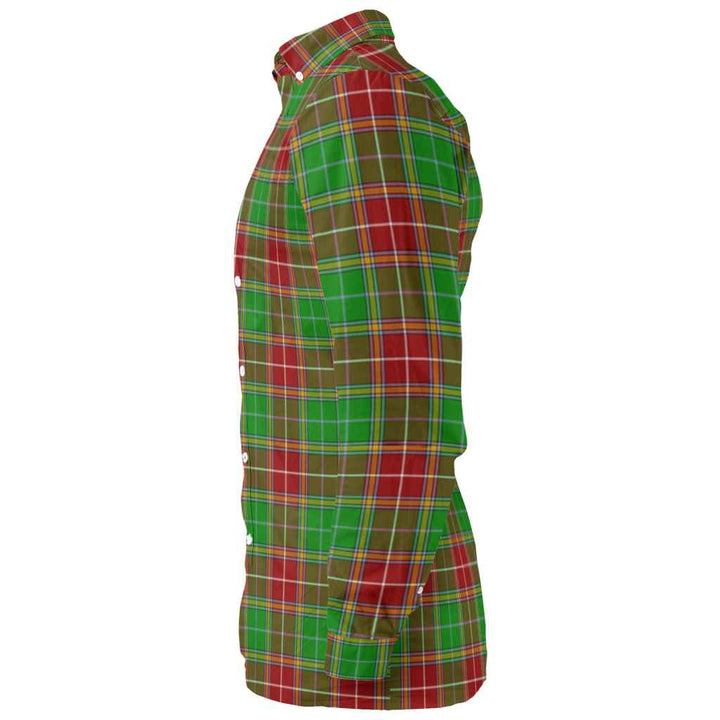 Scottish Baxter Modern Clan Tartan Long Sleeve Shirt Tartan Plaid