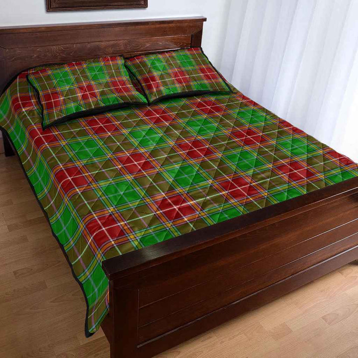 Scottish Baxter Modern Clan Tartan Quilt Bed Set Tartan Plaid 4