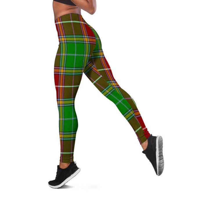 Scottish Baxter Modern Clan Tartan Women Leggings Tartan Plaid 2