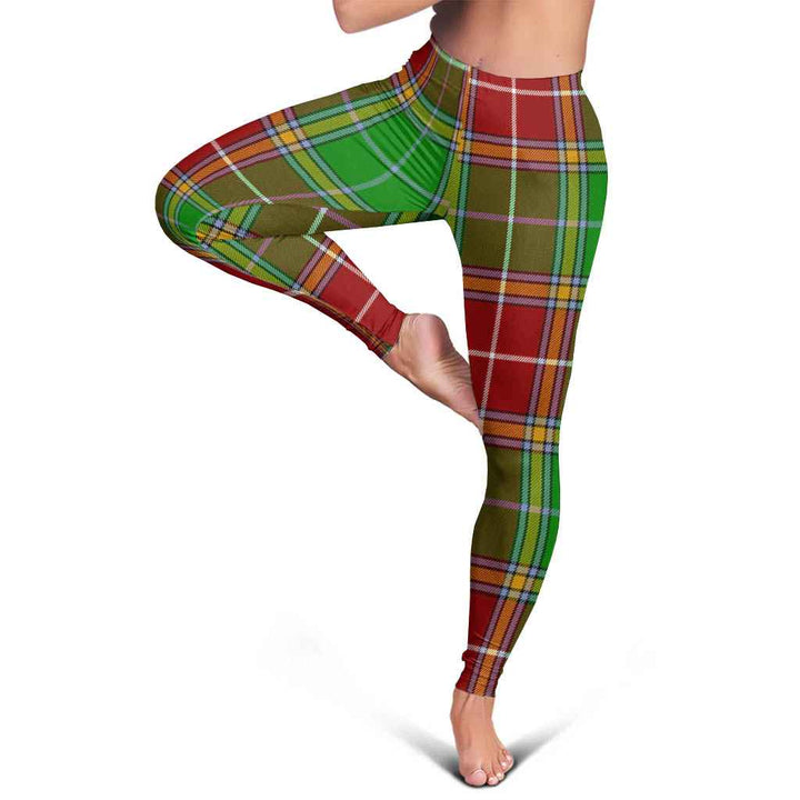 Scottish Baxter Modern Clan Tartan Women Leggings Tartan Plaid 5