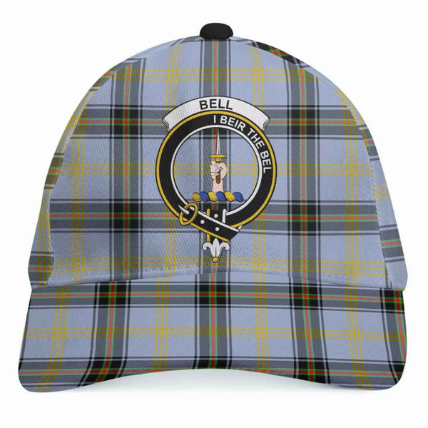 Scottish Bell Clan Crest Tartan Cap Tartan Plaid 1