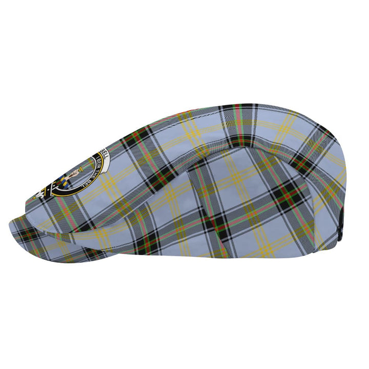 Scottish Bell Clan Crest Tartan Flat Cap Tartan Plaid 3