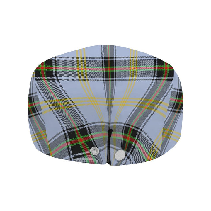 Scottish Bell Clan Crest Tartan Flat Cap Tartan Plaid 4