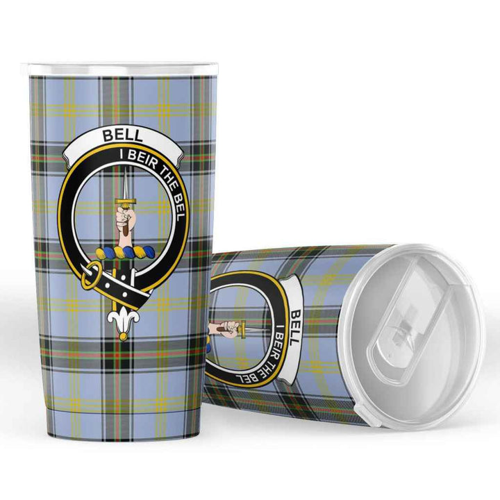 Scottish Bell Clan Crest Tartan Insulated Tumbler Tartan Plaid 4